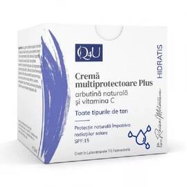 Crema Multiprotectoare Plus Hidratis Q4U 50 ml Tis Farmaceutic - - Roveli