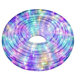 Furtun LED multicolor R11, 10 metri, 8 jocuri de lumini - - Roveli
