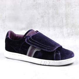 ​Sneakers dama , din catifea , cu talpa cusuta 7002-MOV, Culoare (12): Mov, Marime (12): 38 - - Roveli