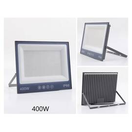 Proiector led cu sticla mata, 220V, subtire, alb rece 6500 K : Putere - 400 W - - Roveli