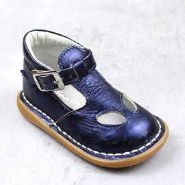 Pantofi  pentru copii , decupati , din piele naturala PRIMII PASI   3208-BLEUMARIN/S, Culoare (12): Bleumarin, Marime (12): 22 - - Roveli