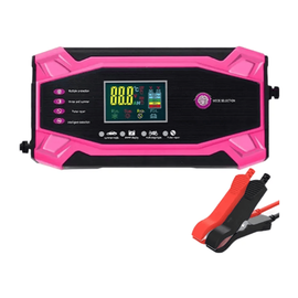 Redresor auto, 12V/10A, 24V/5A, control inteligent, ecran LCD - - Roveli