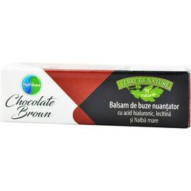 Balsam de Buze Nuantator Chocolate Brown 4.8 g Verre de Nature - - Roveli