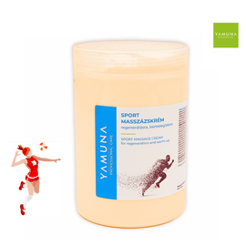Crema de masaj Sport Regenerare si Incalzire Yamuna 1000 ML - - Roveli