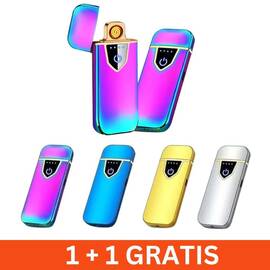 Bricheta electronica antivant, USB, ecran LED, 220mAh, amprenta - - Roveli