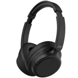 Casti premium Over the Ear JVC HA-S75N-B-U, Wireless, Bluetooth, Noise cancelling, Autonomie pana la 35 ore, Microfon, Negru - - Roveli