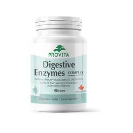 Enzime Digestive 90 capsule Provita Nutrition - - Roveli