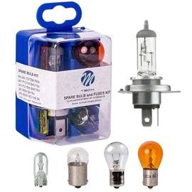 Set 5 becuri auto de rezerva, halogen, H4/P21/P21W/W5W/R5W, 24V - - Roveli