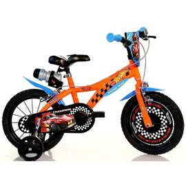 Bicicleta pentru copii Hot Wheels DB-614-HW Dino Bikes, 14 inch - - Roveli