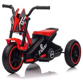 Tricicleta cu pedale pentru copii G301 Kidscare, culoare rosu, pentru 3-6 ani - - Roveli