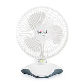 Ventilator de birou Gallet VEN6 Blizzard, 15 cm, 3 viteze, oscilatie, 5 W, alimentare prin cablu USB - - Roveli