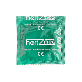 Prezervative sonda ecograf HertzMed, latex LUBRIFIATE, 144 buc ambalate indifvidual - - Roveli