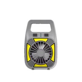 Ventilator reincarcabil cu iluminare : Culoare - gri, Culoare (tm): gri - - Roveli