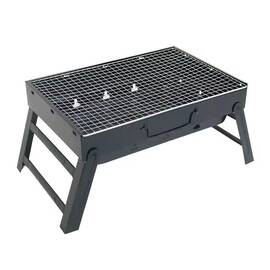 Gratar portabil, pliabil, cu carbuni TL-353 : Culoare - negru, Culoare (tm): negru - - Roveli