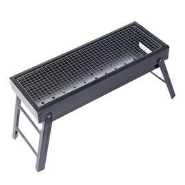 Gratar portabil, pliabil, cu carbuni TL-600 : Culoare - negru, Culoare (tm): negru - - Roveli