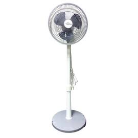 Ventilator de podea, pliabil, silentios, 25W : Culoare - gri, Culoare (tm): gri - - Roveli
