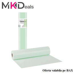 Oferta ​​Rola cearceaf hartie impermeabila VERDE 58 X 50 - - Roveli