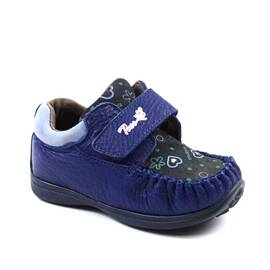 Pantofi " PRIMII PASI ", din piele naturala , moi si usori 369-BLEUMARIN/F, Culoare (12): Bleumarin, Marime (12): 35 - - Roveli