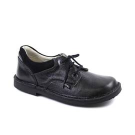 Pantofi unisex , pentru copii , din piele naturala   853-NEGRU/F, Culoare (12): Negru, Marime (12): 34 - - Roveli