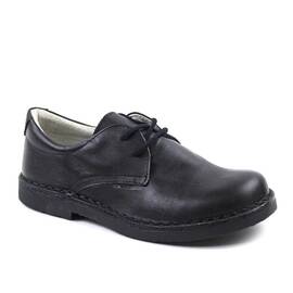 Pantofi unisex , pentru copii , din piele naturala   853-NEGRU/M, Culoare (12): Negru, Marime (12): 31 - - Roveli