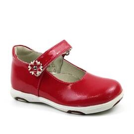 Pantofi usori , de copii ,din piele naturala lacuita  2072-ROZ/X1, Culoare (12): Fucsia, Marime (12): 27 - - Roveli
