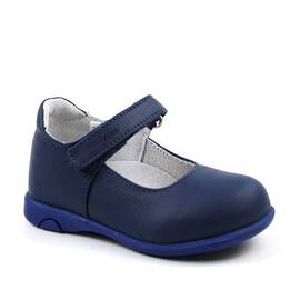 Pantofi usori , de copii ,din piele naturala  2072-BLEUMARIN/1, Culoare (12): Bleumarin, Marime (12): 26 - - Roveli