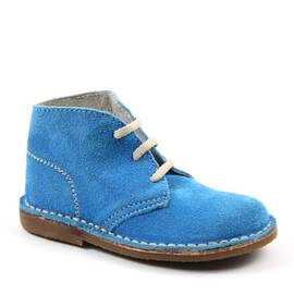 Ghete usoare , pentru copii , din piele naturala , cu talpa cusuta 445-BLEU/XX, Culoare (12): Bleu, Marime (12): 26 - - Roveli