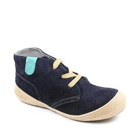 Ghete usoare " BAREFOOT " , pentru copii , din piele naturala 3236-BLEUMARIN, Culoare (12): Bleumarin, Marime (12): 34 - - Roveli
