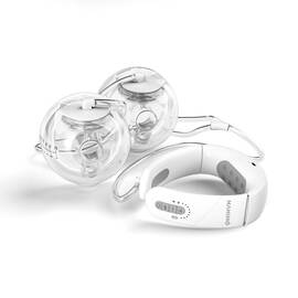 Pompa de san dubla, electrica si portabila Mamimo BP2401, hands free, cu 9 niveluri de aspiratie si 9 niveluri de masaj - - Roveli