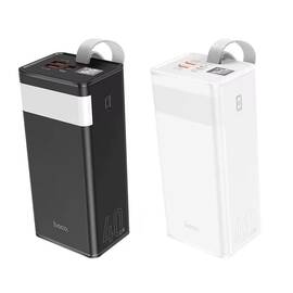 Baterie externa Powermaster, Power Delivery (PD) - Quick Charge 3.0, 22.5W : Culoare - alb, Marime - 40000 mAh, Marime (tm): 40000 mAh, Culoare (tm): alb - - Roveli
