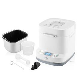 Masina de facut paine ETA 4150 90000 Crustica, 550 W, 1 Kg, 12 programe, temporizator, mentinere la cald, alba - - Roveli