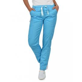 ​Pantalon medic Dante Bleu Turcoaz, Marime (217): 2XL, Culoare (217): Bleu - - Roveli