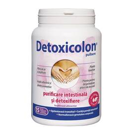 Detoxicolon pulbere 450g Dacia Plant - - Roveli