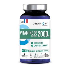 Vitamina D3 masticabila 30 capsule - Granions Franta - - Roveli