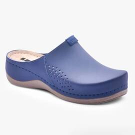 Saboti medicali Leon 930 Bakkar, de dama, din piele, bleumarin mat - - Roveli