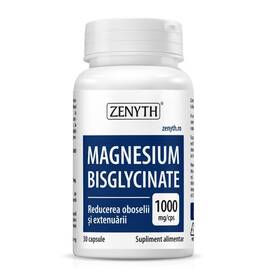 Magneziu Bisglicinat 1000 mg 30 capsule – Zenyth - - Roveli
