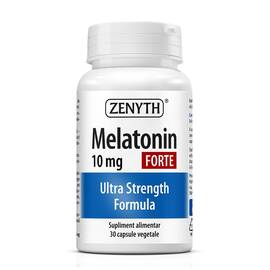 Melatonin Forte 10 mg – 30 capsule vegetale – Zenyth - - Roveli