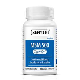 MSM 500 mg – 60 capsule – Zenyth - - Roveli