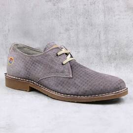 Pantofi cu talpa cusuta, pentru barbati , din piele naturala 3096-BEJ8 - - Roveli