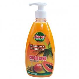 Sapun lichid Mango si Papaya 500 ml - - Roveli