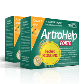 Pachet ArtroHelp Forte, 28+14 plicuri, Zenyth - - Roveli