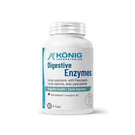 Enzime Digestive cu Pancreatina 90 capsule Konig Laboratorium - - Roveli