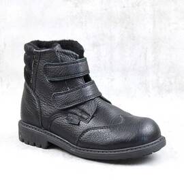 ​Bocanci imblaniti , de dama , din piele naturala 3190-NEGRU1, Culoare (12): Negru, Marime (12): 33 - - Roveli