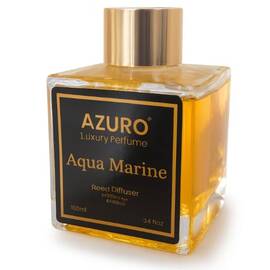 Odorizant camera Azuro Aquamarine, difuzor cu betisoare, 100 ml - - Roveli