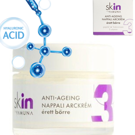 YAMUNA skIN – Crema de zi cu Acid Hyaluronic pentru ten matur - - Roveli