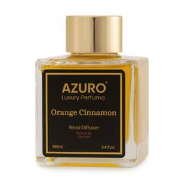 Odorizant camera Azuro Orange Cinnamon, difuzor cu betisoare, 100 ml - - Roveli