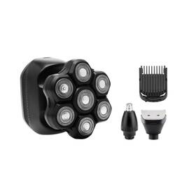 Aparat de ras electric ETA Jason 534390000, 7 lame, baterie Li-Ion 3,7V/ 600mAh, IPX6, afisaj LED, negru - - Roveli