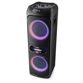 Sistem audio JVC XS-EP624B, 240W (RMS), Bluetooth, USB, Radio FM, Microfon, AUX IN, Intrare chitara, Negru - - Roveli