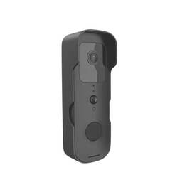 ​Sonerie video Wifi DacEnergy, vizualizare pe Smartphone cu Android sau IOS, detectare miscare, vedere nocturna in infrarosu, unghi de vedere 166 de grade, negru - - Roveli