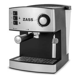​Espressor cafea, putere 850 W, capacitate 1.6 litri,  presiune pompa 15 bar, cafea macinata si  capsule, culoare argintiu - - Roveli